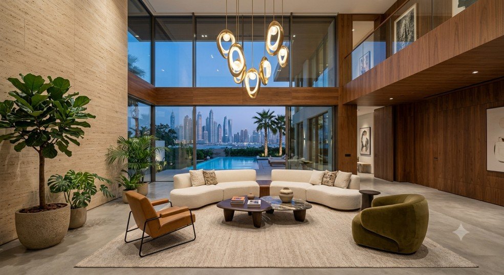 Modern Villa Interiors in Dubai